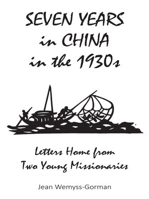 cover image of Seven Years in China in the 1930s